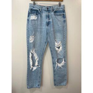 JBD Just Black Denim Women's Jeans Super‎ Distressed Size 28